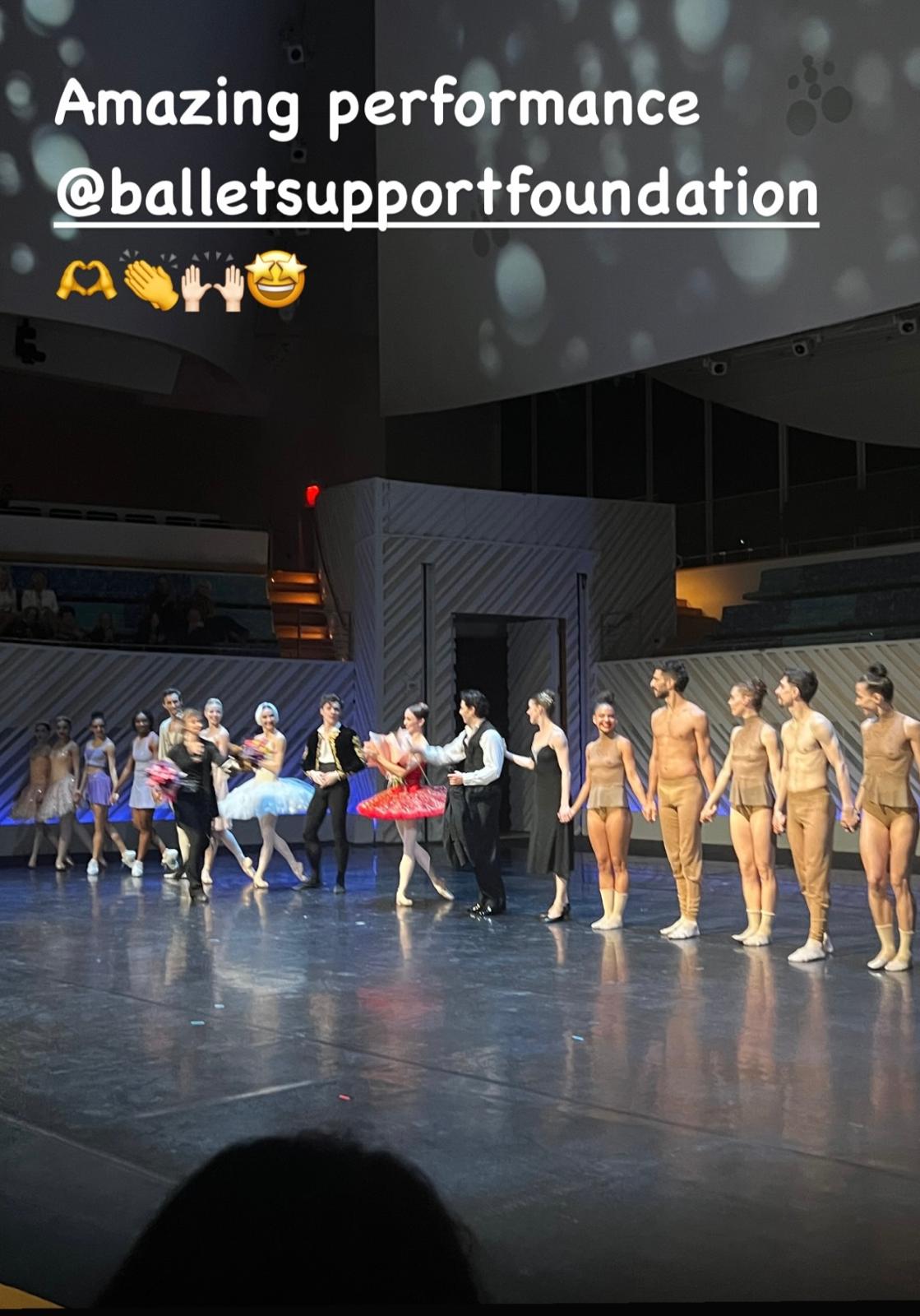 5.⁠ ⁠Herman Cornejo and Ballet Stars. New World Center, Miami, Florida, (February 2025)